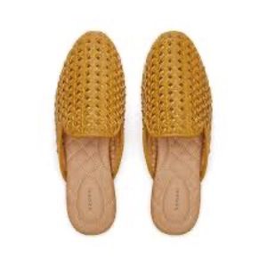 Birdies The Phoebe Woven Vegan Leather Mules 9